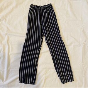 brandy melville frankie stripped pants